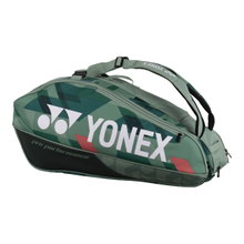 Yonex Racket Bag Pro Racquet (Racket Bag, 3 Main Compartments, Thermal Compartment) 2024 Olive Green 9-Player